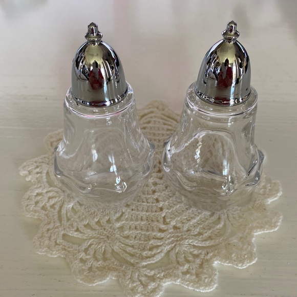 Other - Vintage Fostoria Salt And Pepper Set!